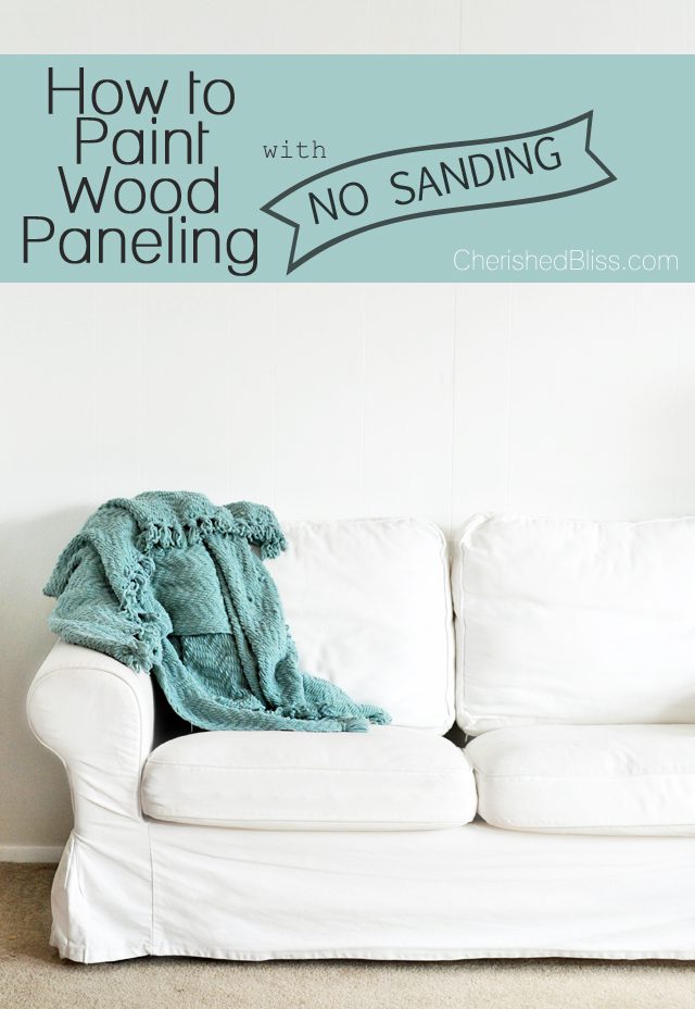 With this guide you can learn how to paint wood paneling the color you 