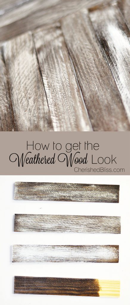 How To Weather Wood Cherished Bliss