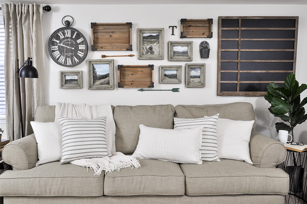 Awkward wall spaces can be difficult to decorate. Read more and learn how to Hang a Gallery Wall with a few tips that will streamline the process.