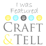 Craft and Tell Link Party // Cherished Bliss