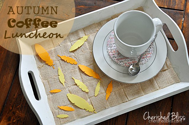 Autumn Coffee Luncheon // Cherished Bliss