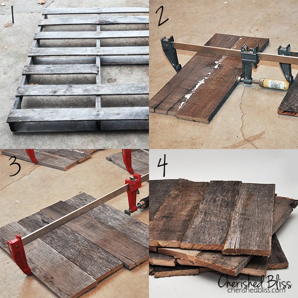 Diy Pallet Wood Chargers Cherished Bliss - Diy Wood Charger Plates