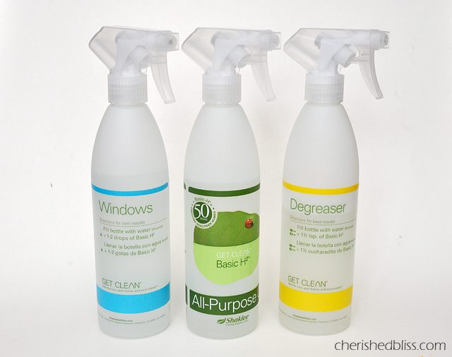 Shaklee Giveaway - Get Clean kit for all your spring cleaning needs!