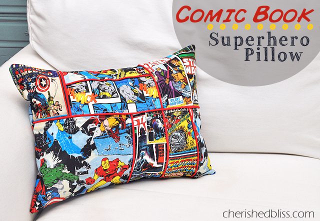 superhero pillow