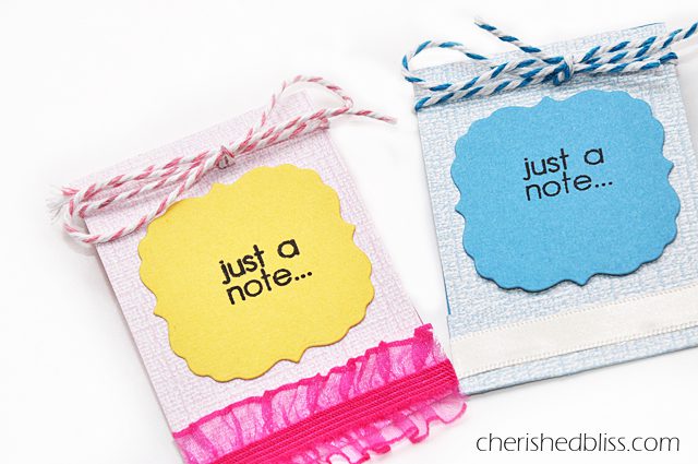 Simple and Easy Matchbook Post it Note Holder tutorial. Carry your post its in a fun way! via cherishedbliss.com