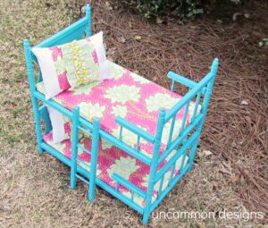 American Doll Bunk Bed Tutorial by Uncommon Designs Online