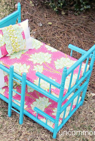 American Doll Bunk Bed Tutorial by Uncommon Designs Online