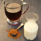 A delicious Pumpkin Pie creamer to help you enjoy your morning coffee a little more this fall! via Cherishedbliss.com