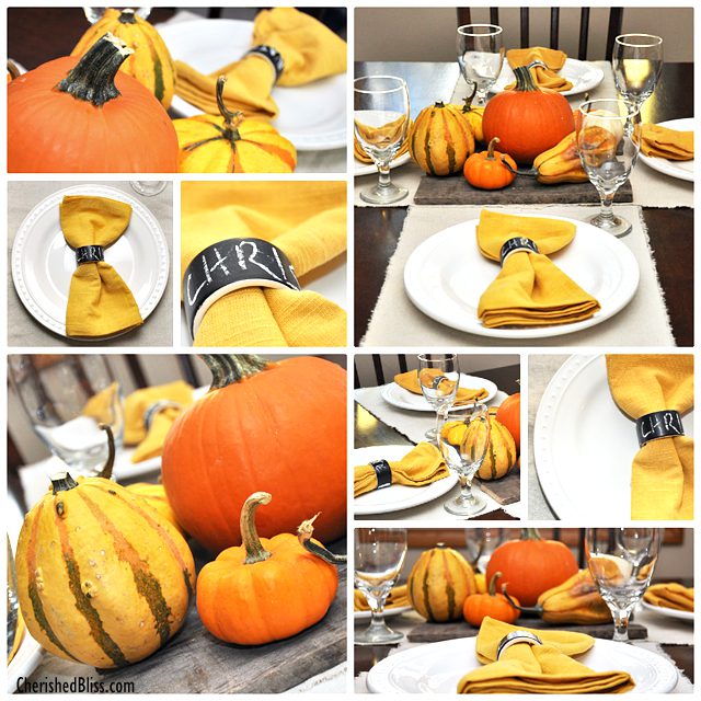 A Fall inspired tablescape with delicious Easy Fish Tacos #SauteExpress #shop #cbias