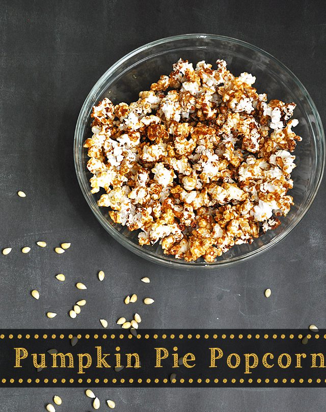 Pumpkin Pie Popcorn Tutorial