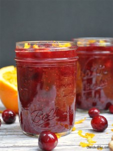 The perfect Homemade Cranberry Sauce Recipe with Orange for your Thanksgiving meal! You will love this!!