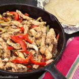 These Oven Chicken Fajitas are a great quick and easy family meal to keep things healthy!