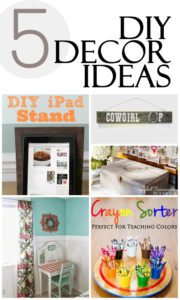 5 DIY Decor Ideas