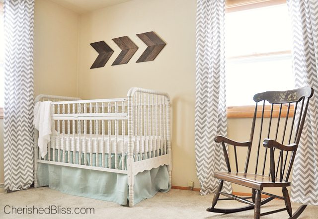 A DIY Nursery on a budget! This room was under $300 in expenses!!! 