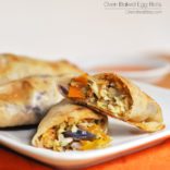 This recipe for oven baked egg rolls is a delicious and simple swap for the traditional fried egg rolls that everyone adores.
