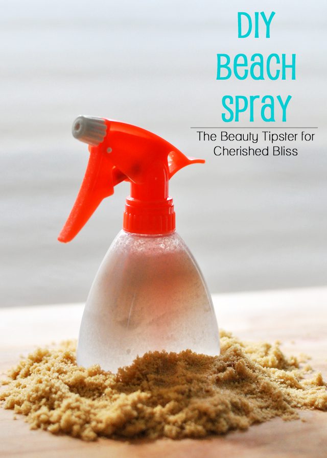 This DIY Beach Spray contains health benefits for your hair along with the warm, summery scent of banana coconut