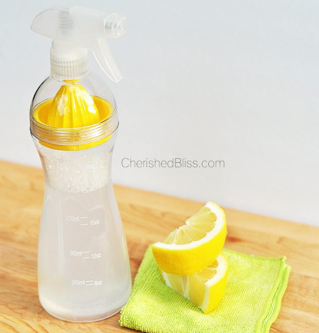 Looking for a safe alternative to cleaners? Try this Vinegar All Purpose Cleaner! 
