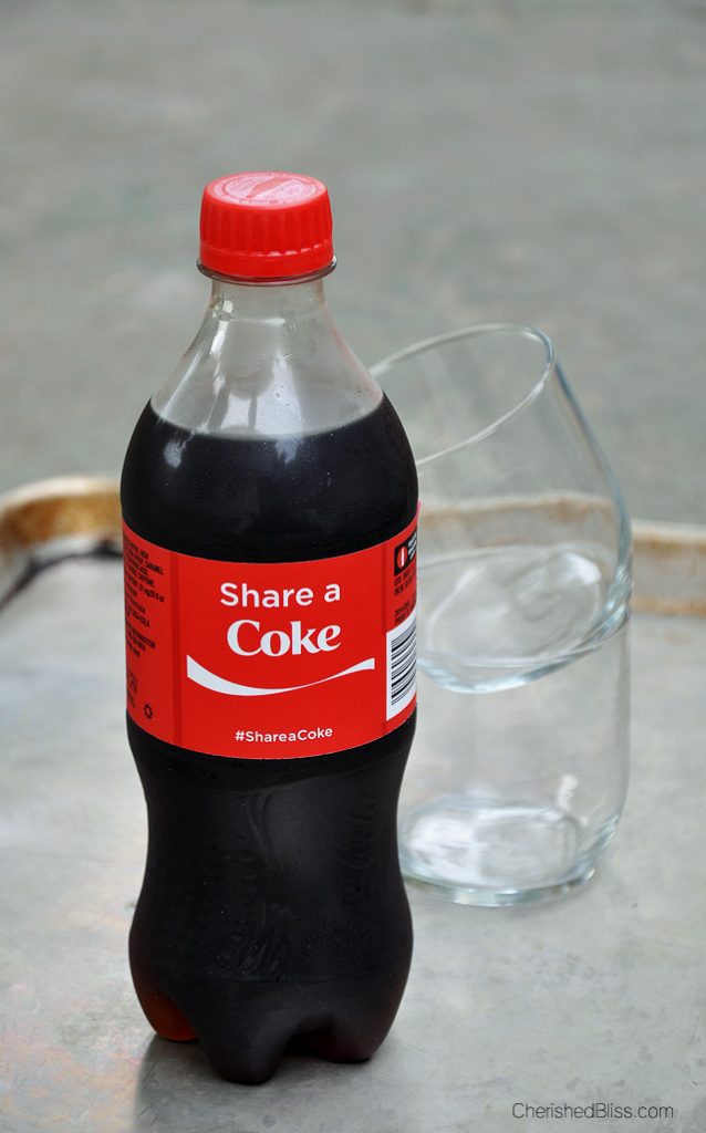 Enjoy this simple One Ingredient Coke Slush on a hot summer day! So easy to make! #ShareitForward