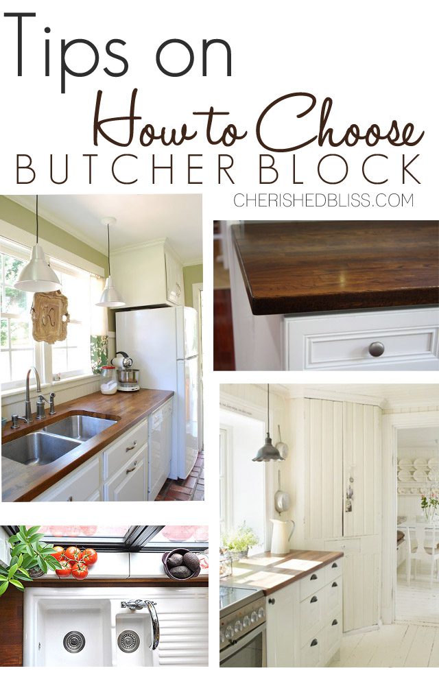 Tips for Choosing Butcher Block Counters. Get the perfect wood type and finish with these simple tips!  @hardwoodforless #Kitchen #ad