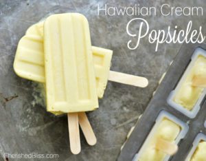This Hawaiian Cream Popsicle recipe has a delicious combination of tropical fruit that is sure to bring you the taste of paradise.
