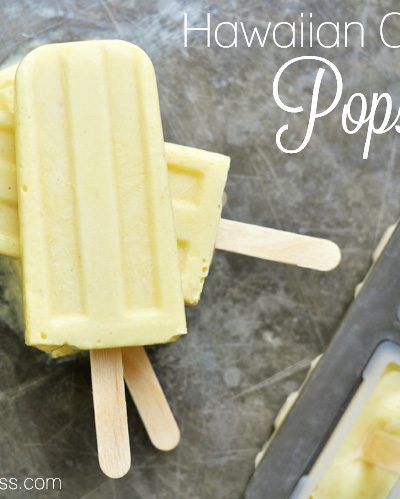 This Hawaiian Cream Popsicle recipe has a delicious combination of tropical fruit that is sure to bring you the taste of paradise.