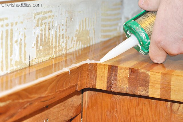 Install Butcher Block Countertop, How To Attach Butcher Block Countertops