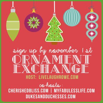 Join in on the fun and participate in this year's Christmas Ornament Exchange!
