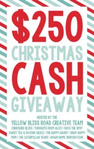$250 Christmas Cash Giveaway