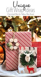 Get creative with your Christmas Presents with these Rustic Gift Wrap Ideas via cherishedbliss.com