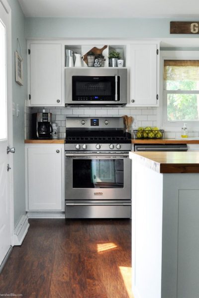 Change kitchen cabinets to a functional layout to add value to your home.