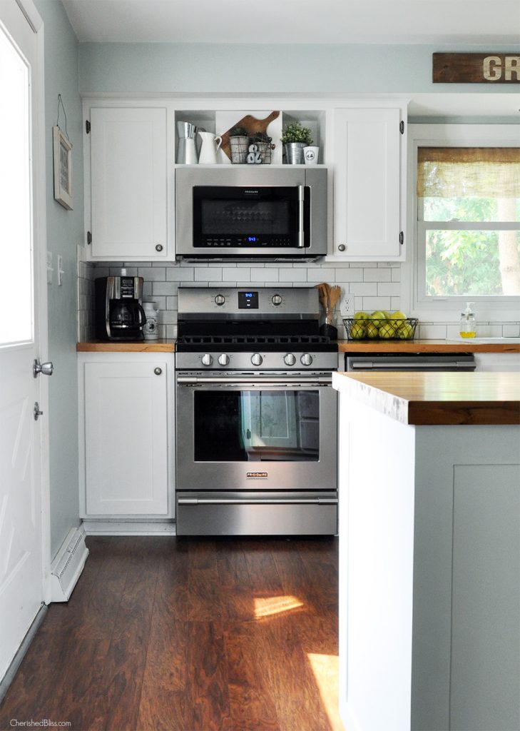 how to modify wall oven cabinet