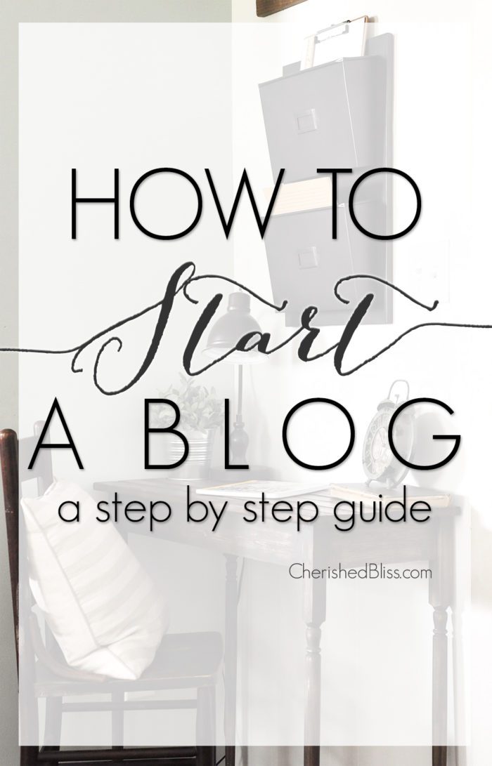 Have you been thinking of taking the plunge into blogging? With this easy step by step guide you will learn the first steps in how to start a blog! 