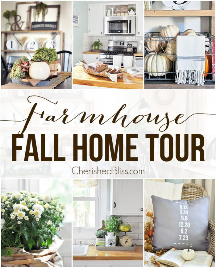 Take a stroll through this beautiful Farmhouse Fall Home Tour
