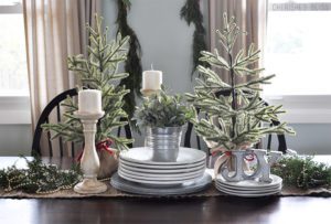 Take a stroll through this beautiful, cozy Christmas Home tour featuring natural colors with pops of red!