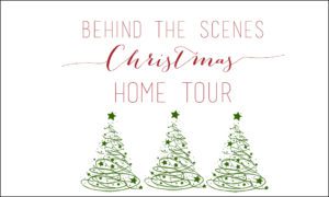 Take a stroll through Ashley of Cherished Bliss' home for a behind the scenes look at her Christmas decor!
