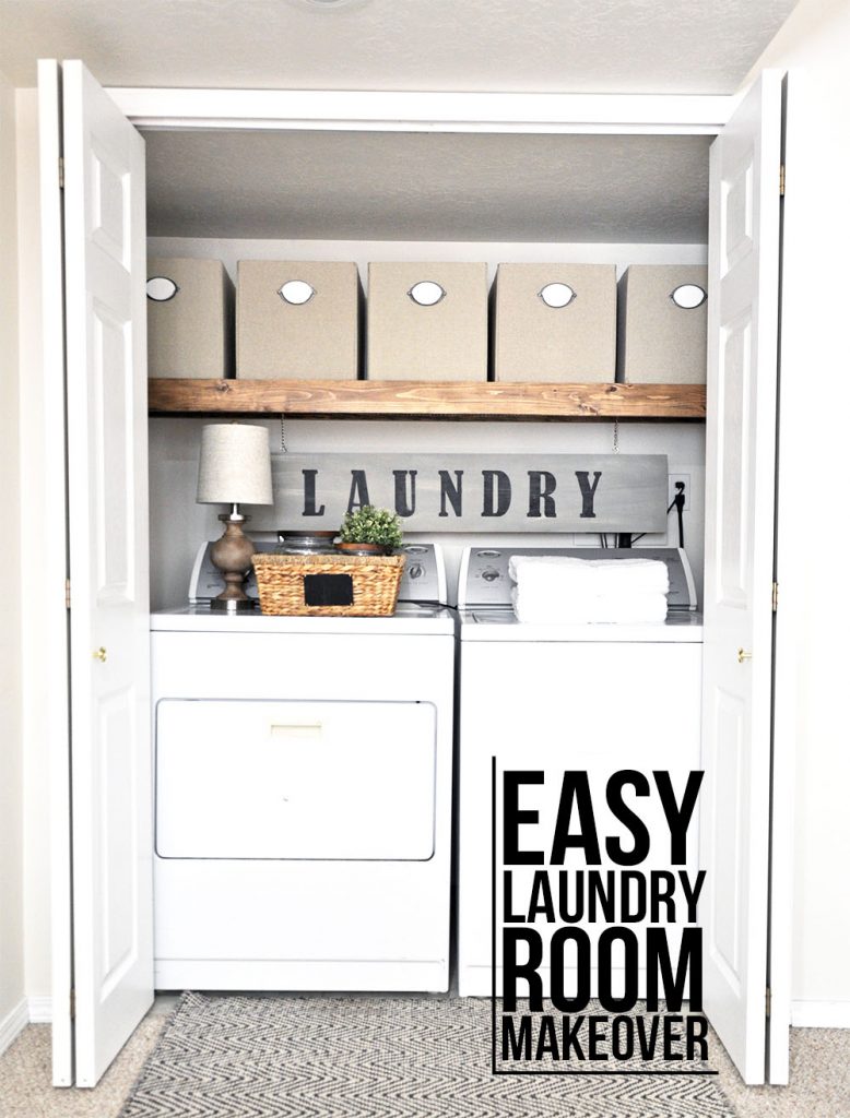 Small Laundry Room Ideas with a Top Loader - Melissa Roberts Interiors