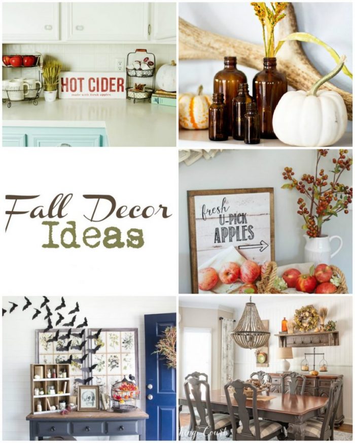 Fall Decor Ideas | Link party - Cherished Bliss