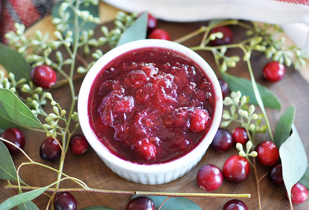 Fresh cranberries are transformed into a beautiful citrus-infused jam with this recipe for the perfect Holiday Electric Pressure Cooker Cranberry Sauce. 