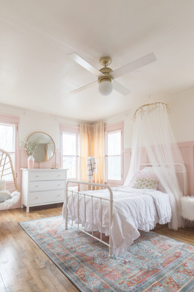 Pink Gold Girls Bedroom Decor Ideas Cherished Bliss