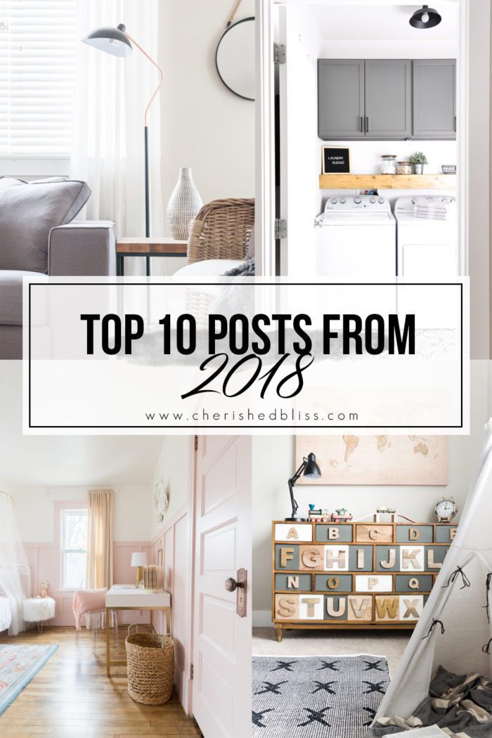 Top 10 Posts on Cherished Bliss | 2018