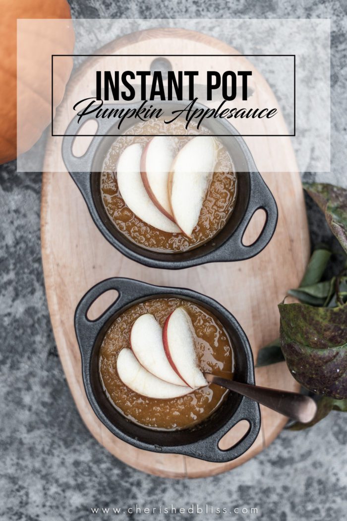 Instant Pot Pumpkin Applesauce Recipe.