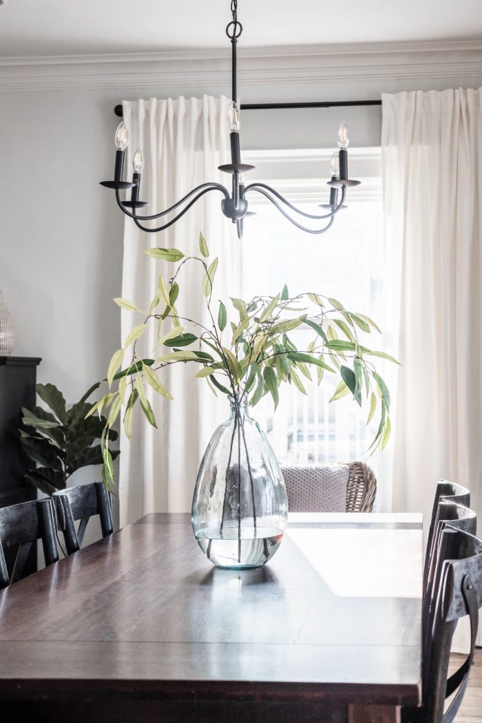 Simple Formal Dining Room Reveal, Black Formal Dining Room Sets