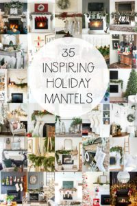 35 Christmas Mantels