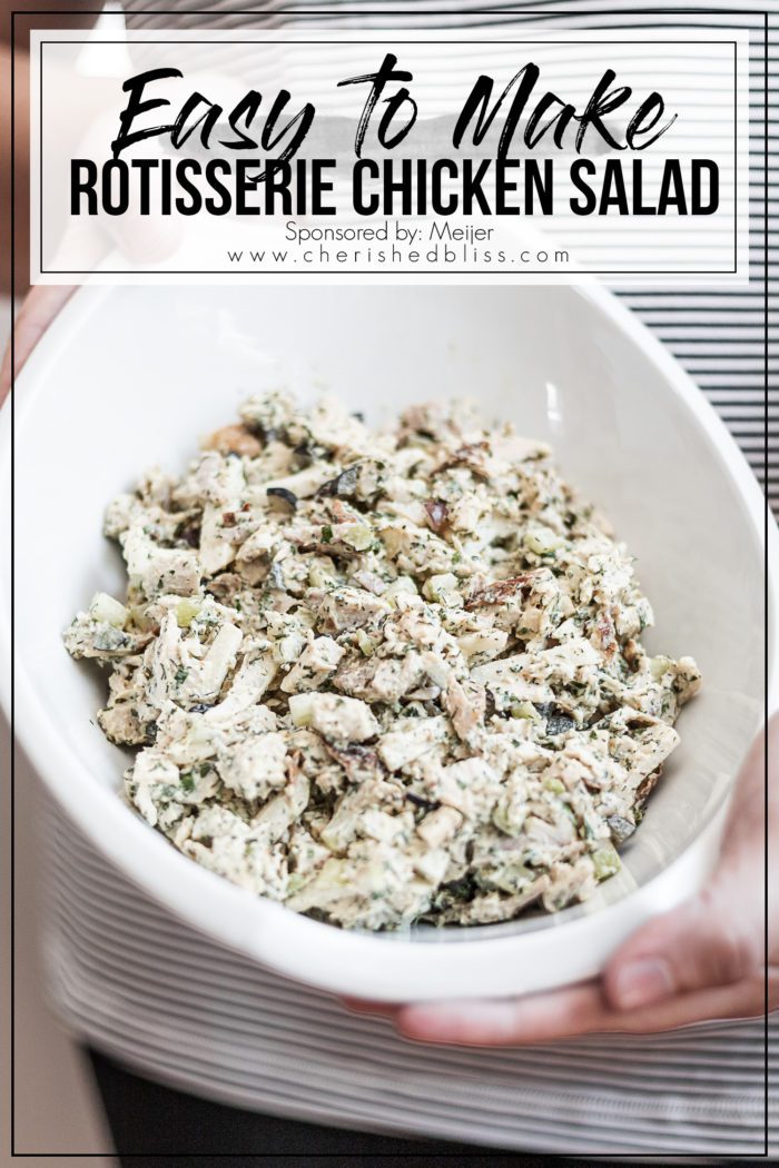 Easy to Make Keto Rotisserie Chicken Salad