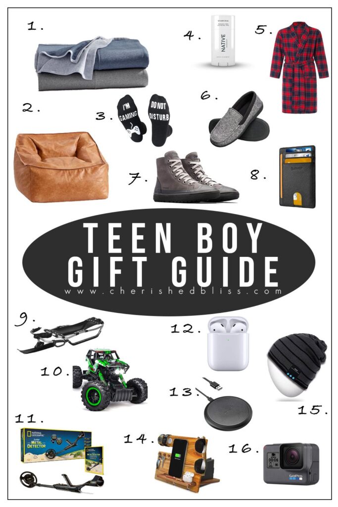 Teen Boy Christmas Gift Ideas | A Shopping Guide - Cherished Bliss