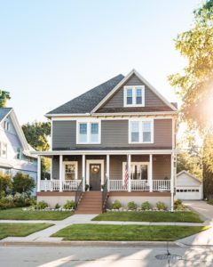 Remodel the your house's exterior to add value to your home before selling.