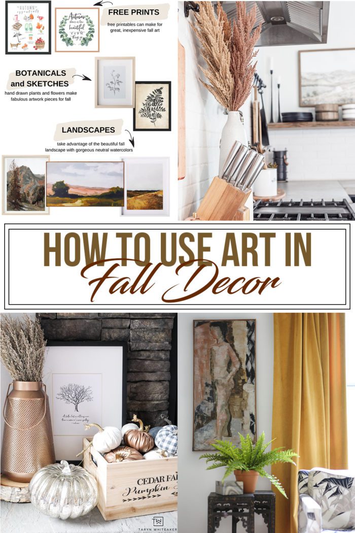 Tips on how to use art in your Fall Decor