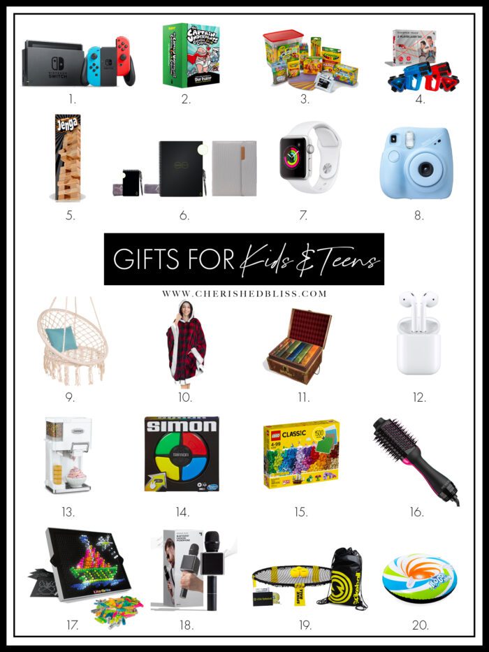 GIFT IDEAS FOR KIDS AND TEENS - These Christmas Gift Ideas for everyone are the perfect way to kick off your holiday shopping. With something in every price range you are sure to find something!