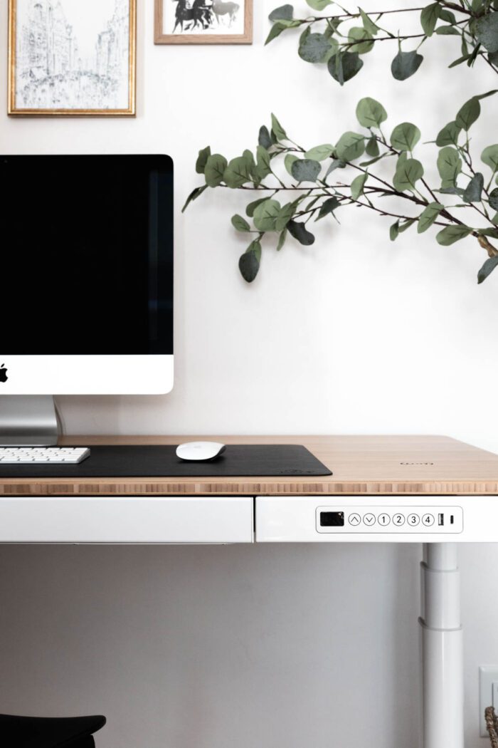 Sit-Stand Desk with drawer