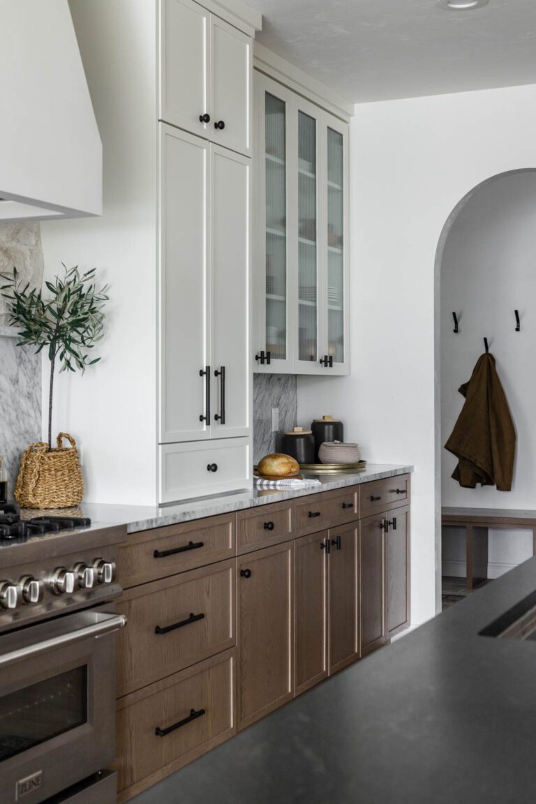 Modern European-Inspired Kitchen with Beautiful White Oak Cabinets ...